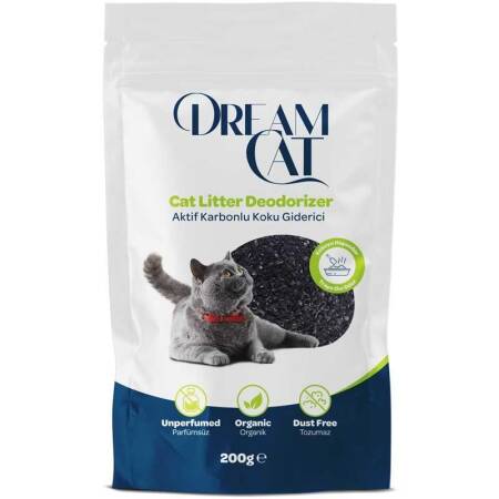 Dream Cat Aktif Karbonlu Kedi Kumu Koku Giderici 200gr - 1