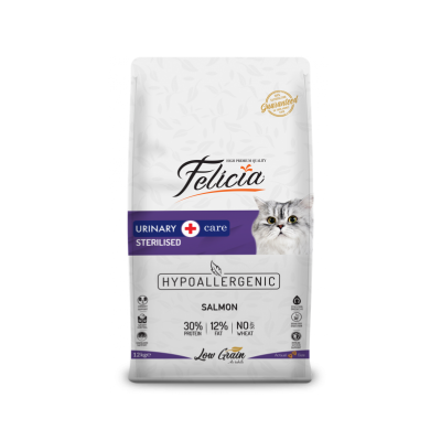 Felicia Kısırlaştırılmış Somonlu Kedi Maması 12 kg - 1