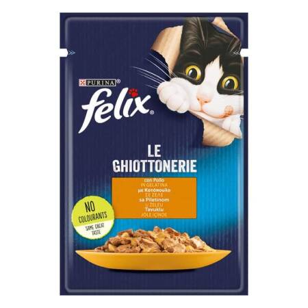 Felix Tavuklu Yetişkin Kedi Konservesi Pouch 85gr - 1