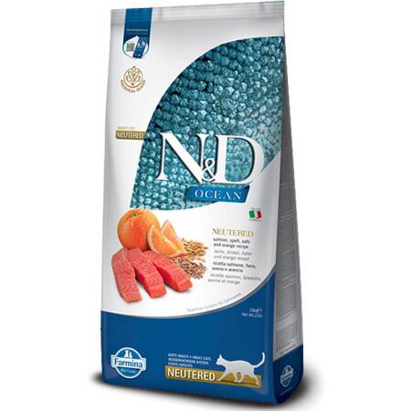 ND Ocean Tahılsız Ringa Balıklı Kısırlaştırılmış Kedi Maması 5 kg - 1