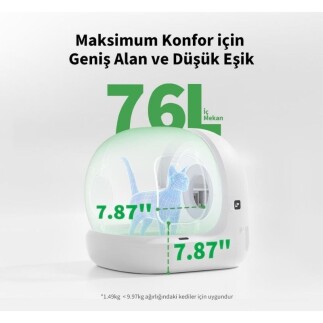Petkit Pura Max 2 Akıllı Kedi Tuvaleti Otomatik - 4