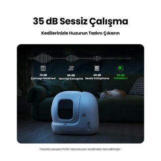 Petkit Pura Max 2 Akıllı Kedi Tuvaleti Otomatik - 9