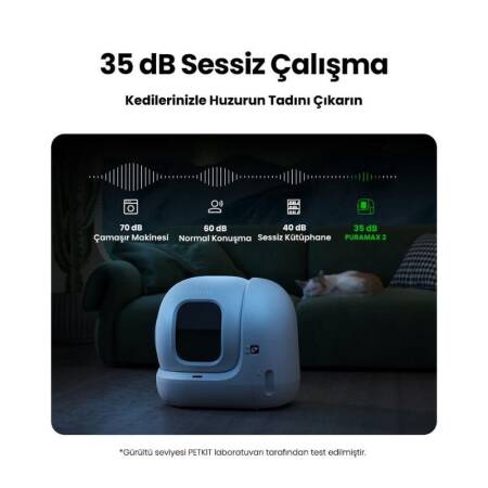 Petkit Pura Max 2 Akıllı Kedi Tuvaleti Otomatik - 9