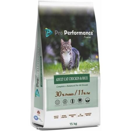 Pro Performance Tavuklu Yetişkin Kedi Maması 15 kg - 1