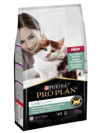 Pro Plan LiveClear Hindili Alerjen Azaltan Yavru Kedi Maması 1,4 kg - 1