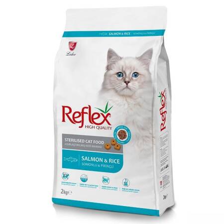 Reflex Sterilised Somonlu Kısırlaştırılmış Kedi Maması 2 kg - 1