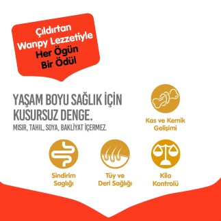 Wanpy Tahılsız Sığır Etli Yetişkin Köpek Maması 1,5 kg - 3