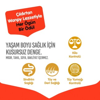 Wanpy Tahılsız Ton Balıklı Yetişkin Kedi Maması 1,5 kg - 3