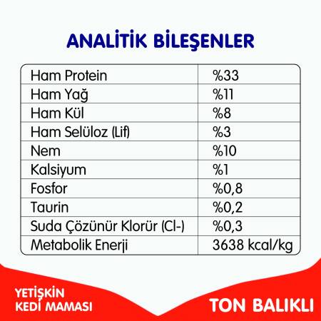Wanpy Tahılsız Ton Balıklı Yetişkin Kedi Maması 1,5 kg - 6